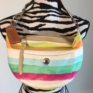 Vintage Coach shoulder saddle bag